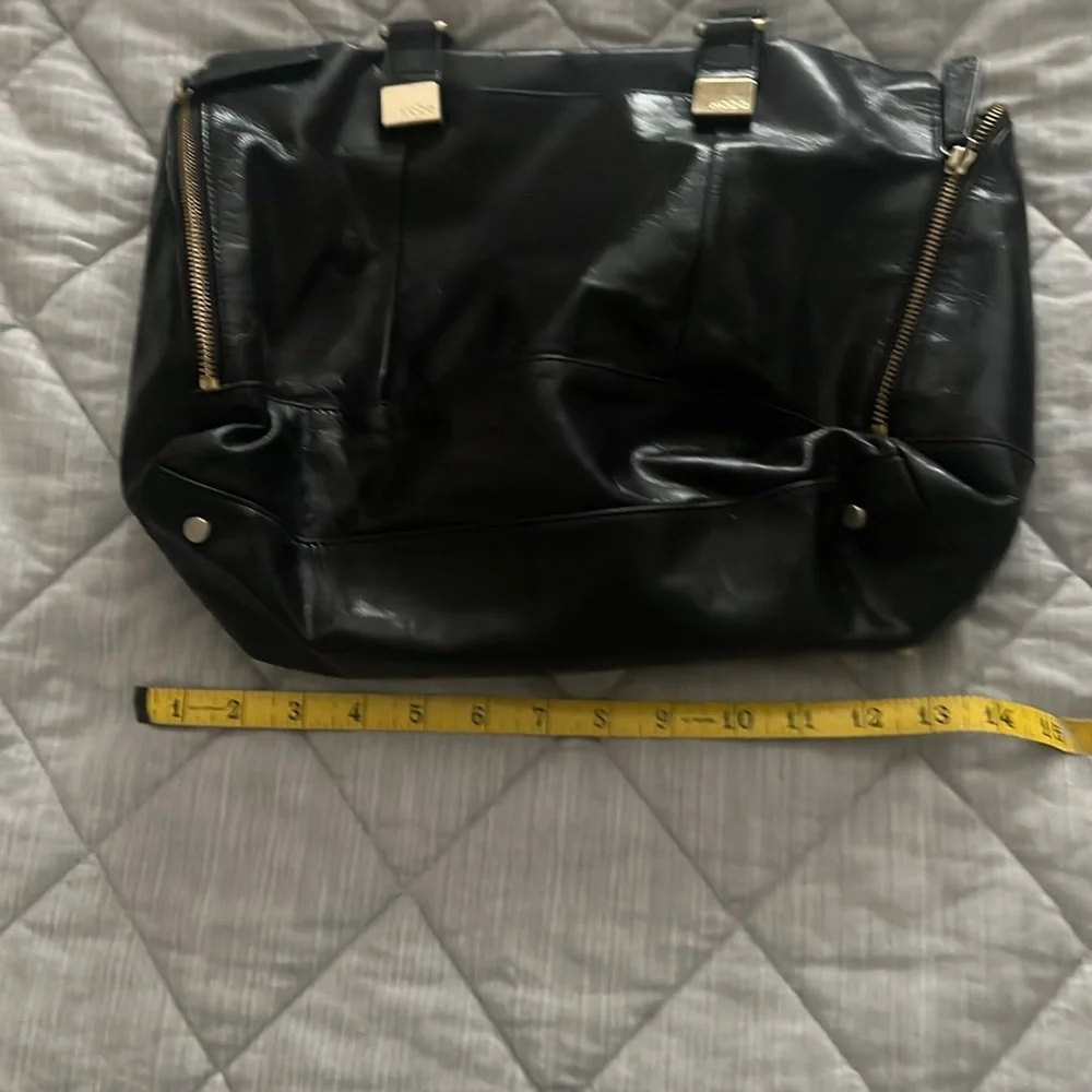 HOBO Black Leather Bag